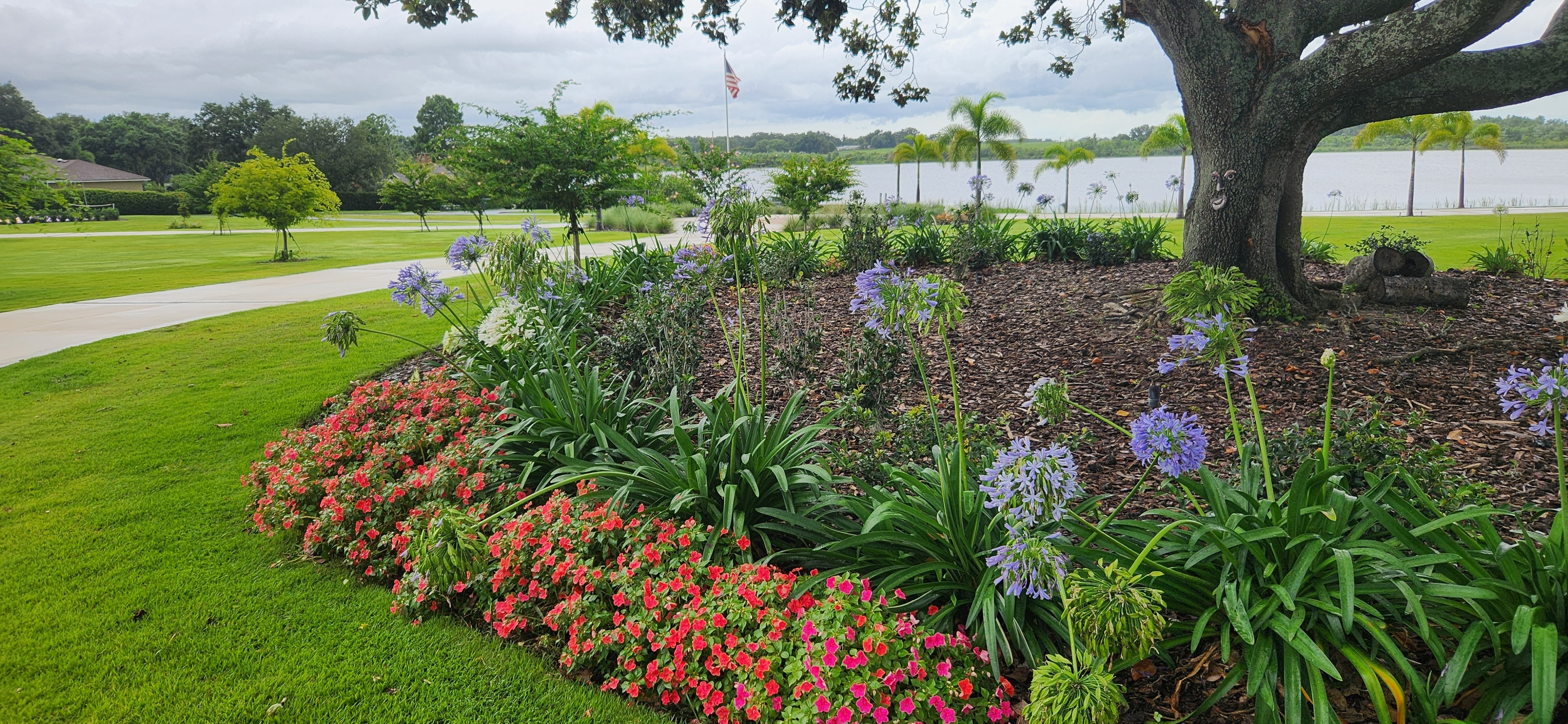 Landscape work by Meadows Management Enterprises